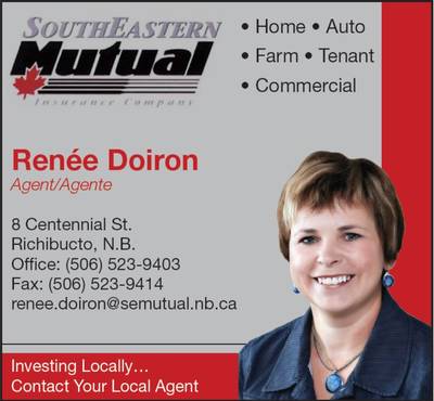 Rene Doiron, agent, SouthEastern Mutual in Richibucto