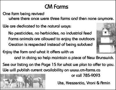 CM farms in Cails Mills